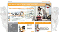 Desktop Screenshot of centralni-vysavace-husky.cz